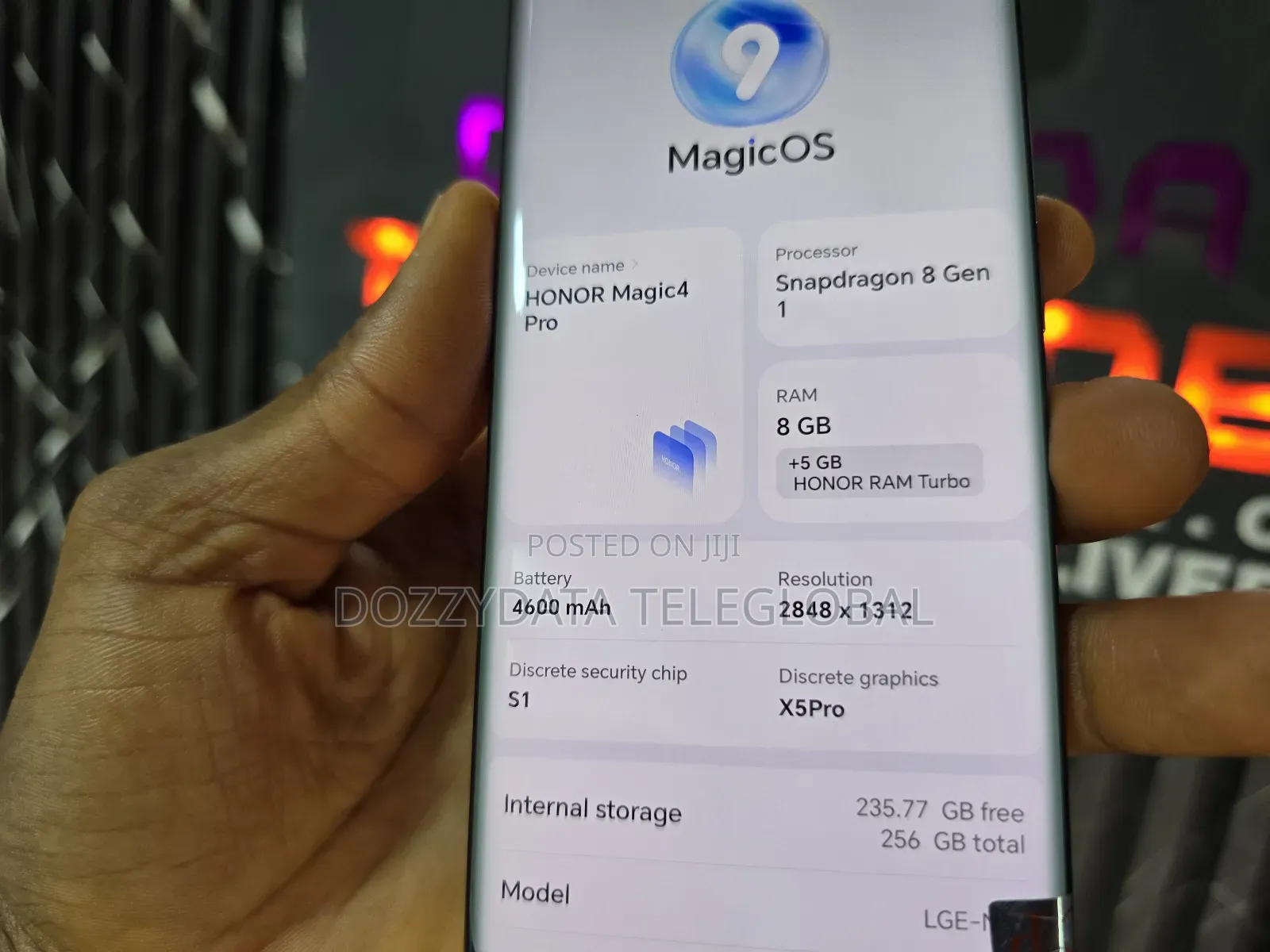 Honor Magic4 256 GB Gray