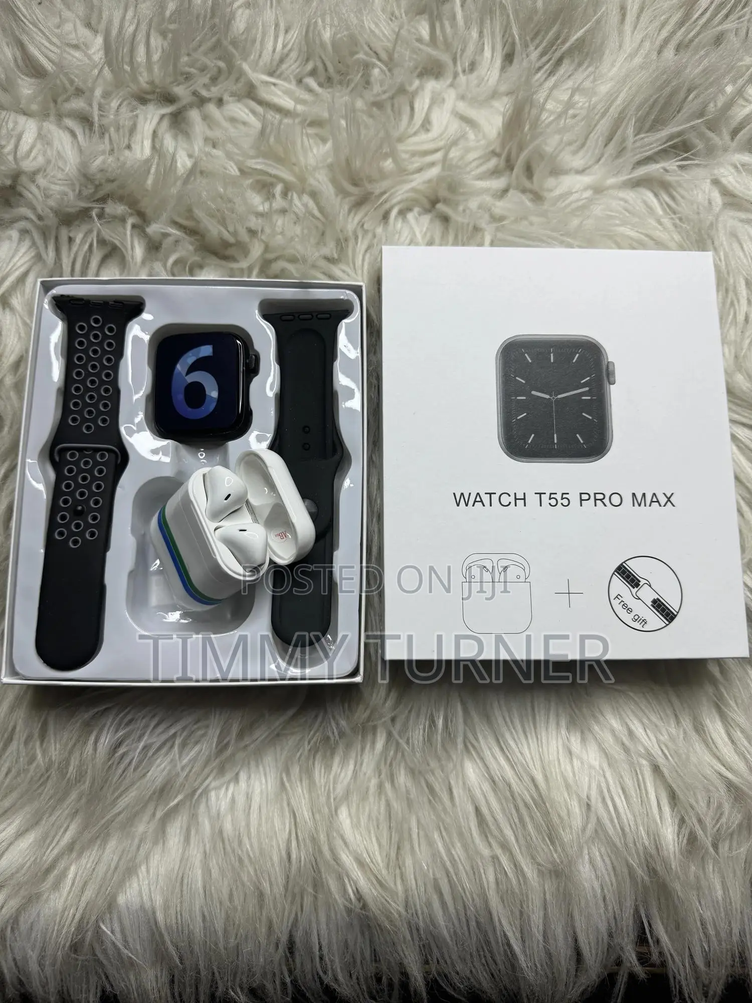 T55 Pro Max Smart Wristwatch Series 7 for iPhone and Android