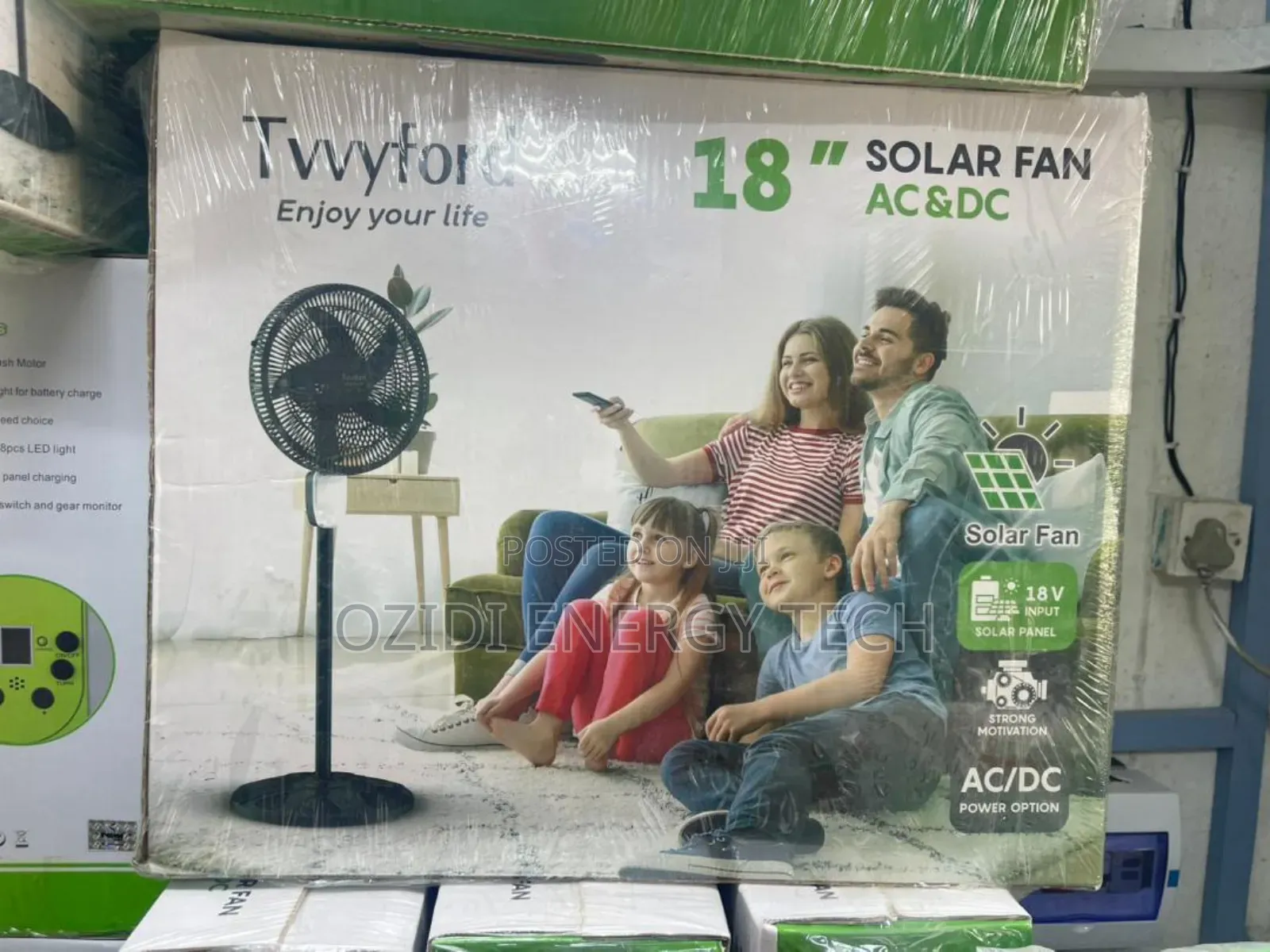 Ac/Dc Solar Fan in Gwarinpa - Home Appliances, Ozidi Energy Tech | Jiji.ng