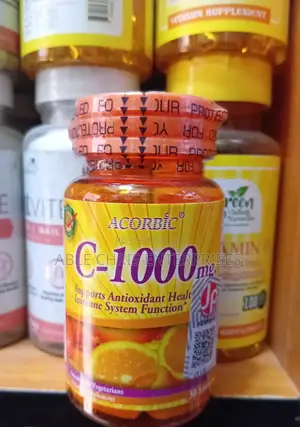 Acorbic C-1000mg Vitamin C Supplement.