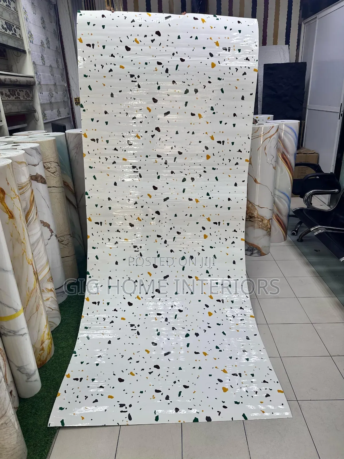 Luxury Uv Mable Sticker