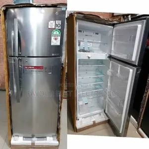 Original Lg Smart Inverter Double Door Fridge (322l) 2years