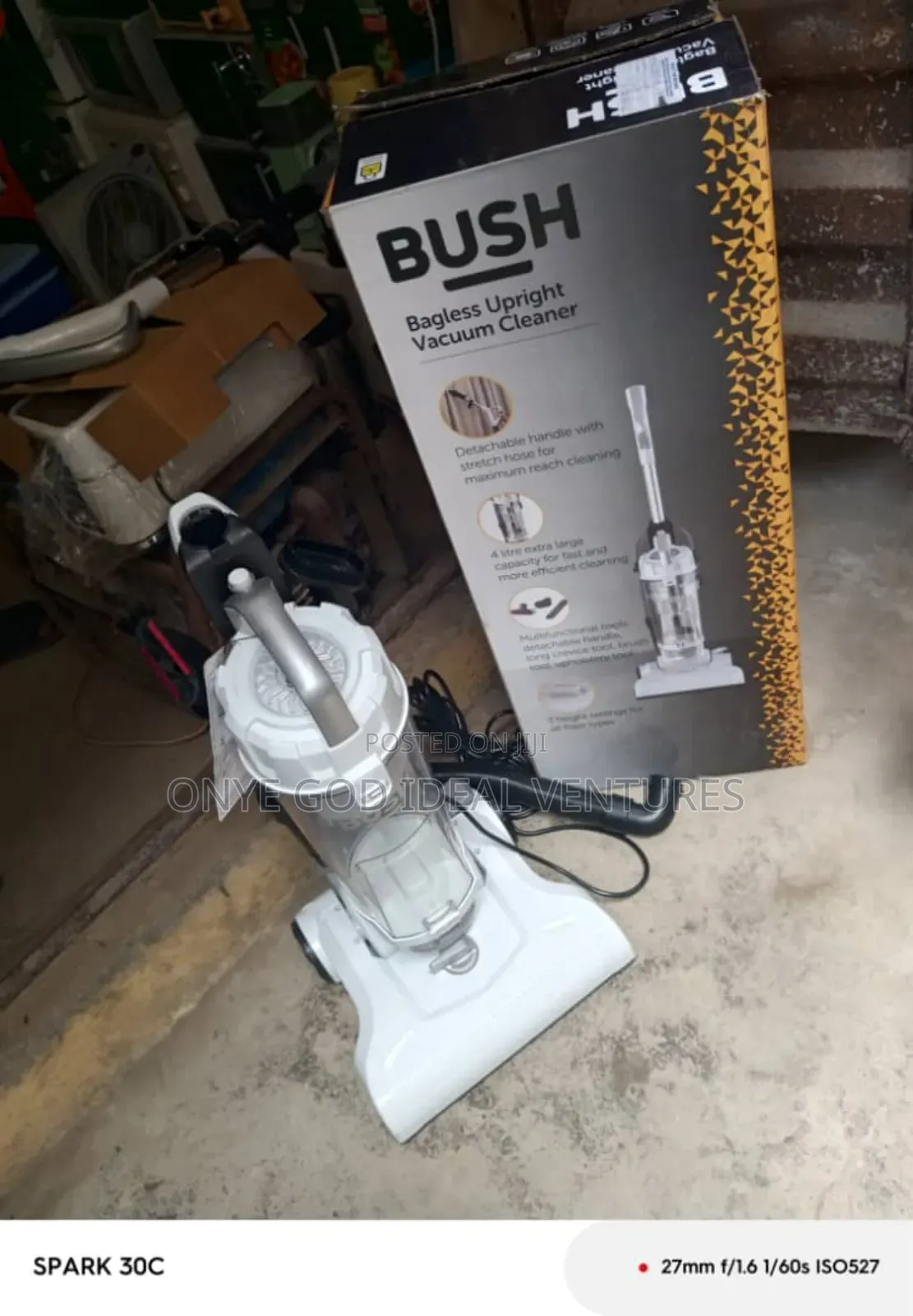 Bush Bagless Upright Vacuum Cleaner