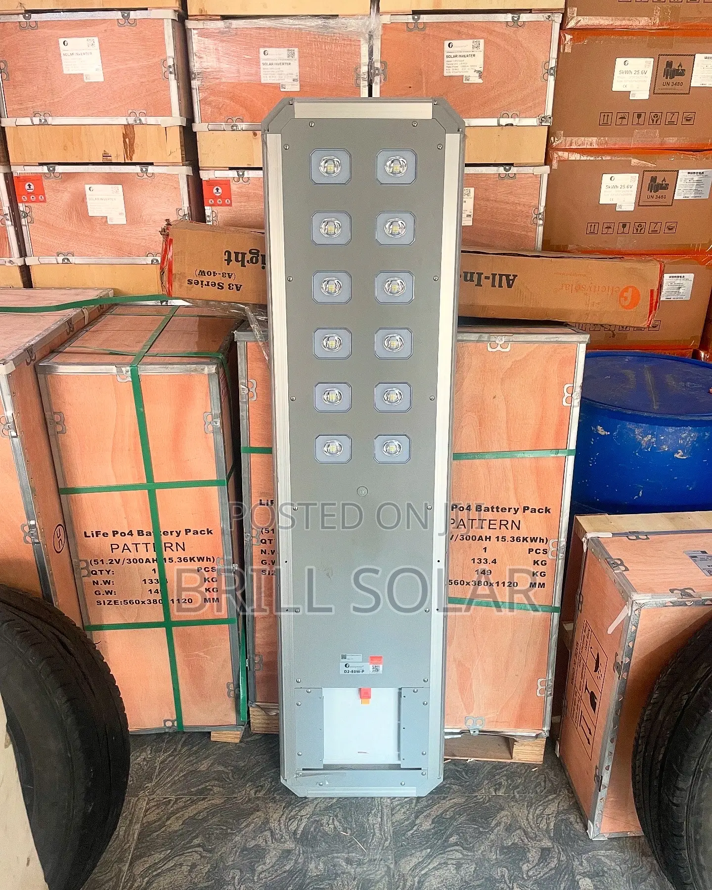 D2-80w Felicity All-in-One Solar Street Light