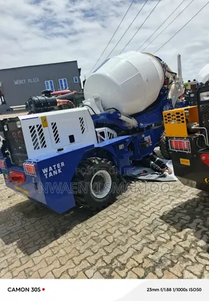 4cubic Mobile Self Load Concrete Mixer