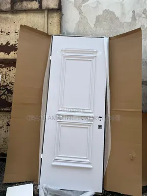 Photo - White Isreali Isreali Security Door