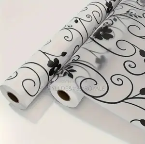 Frosted Electrostatic Glass Film Different Designs Per Roll