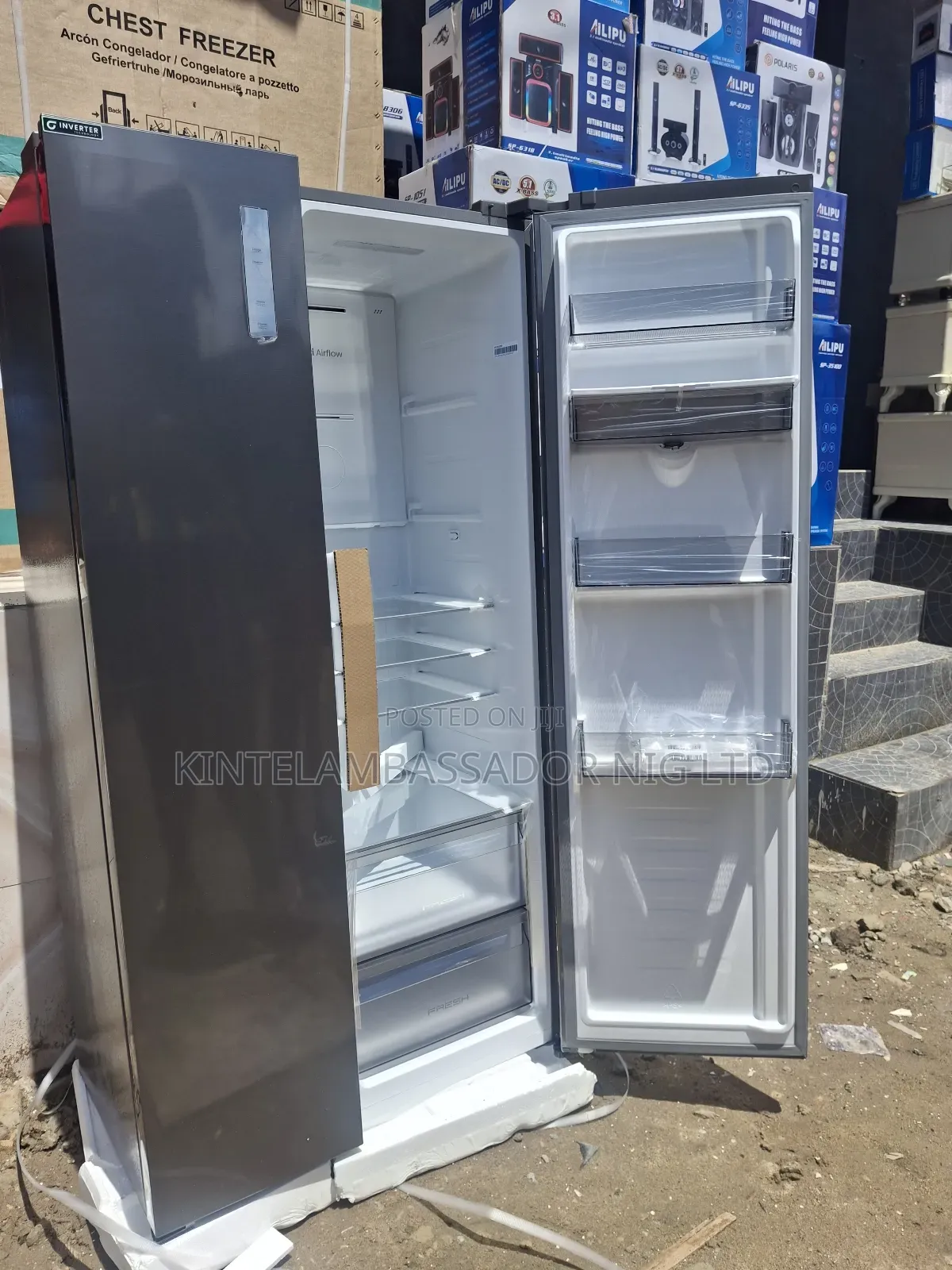 Hisense Side by Side Refrigerator - 71ws
