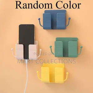 Wall-Mounted Storage Rack for Tv Remote Control Holder