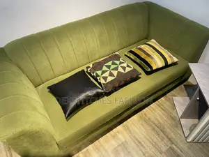 Green Two-Seater Premium Sofa Chair for Living Room More