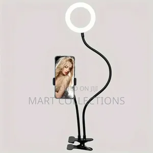 Adjustable Led Selfie Light With Phone Holder
