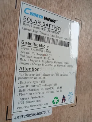 Cworth 15kwh Lithium Battery