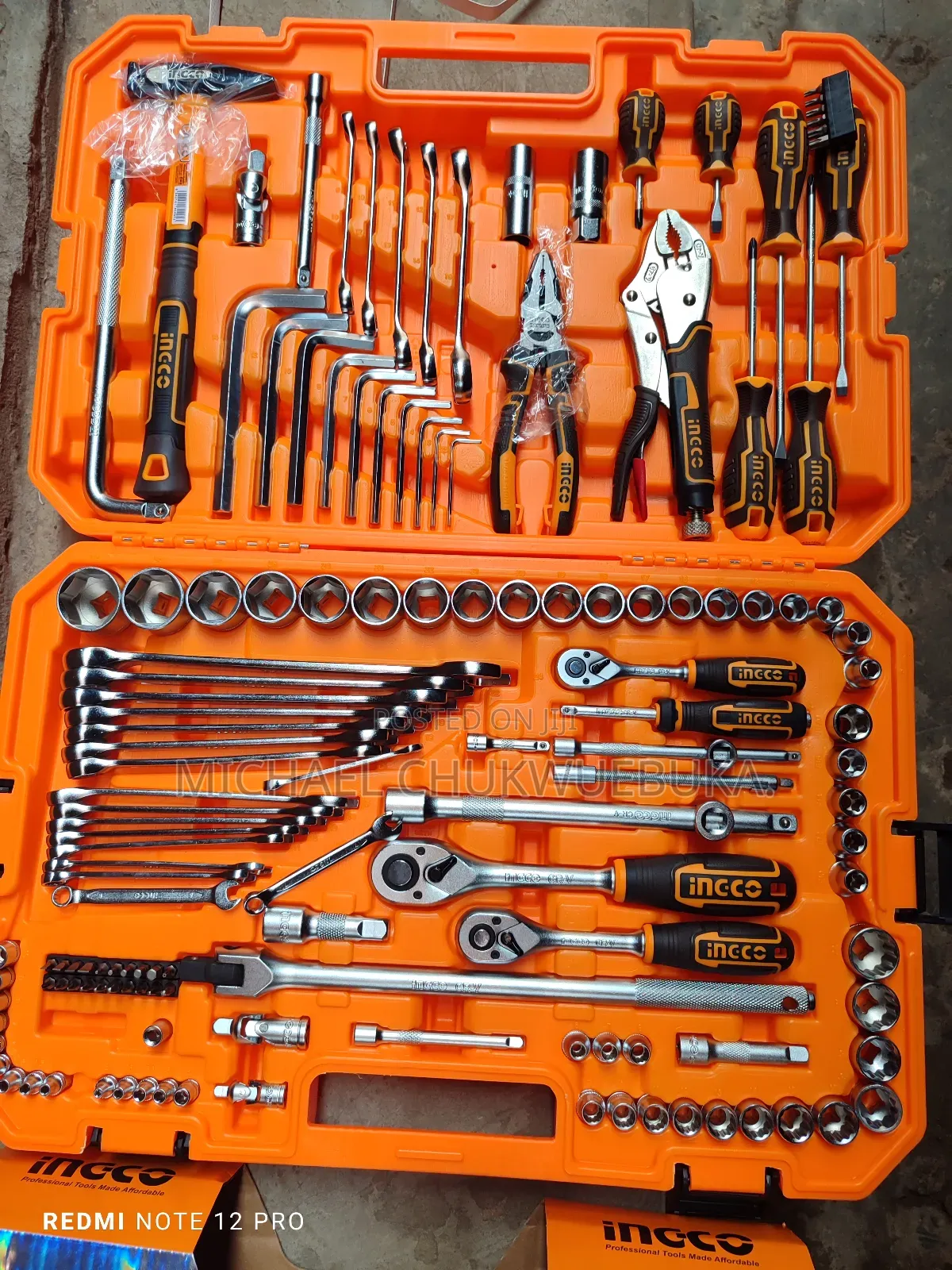 142 Pc's Combination Tools Set