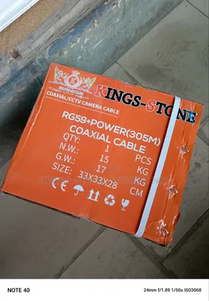 Rg59 With Power Camera Cable 305meter