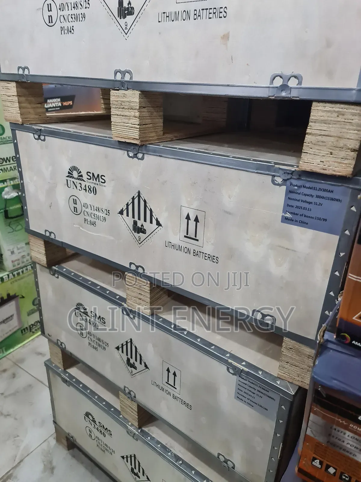 15kwh 48v Sms Lithium Iron Batteries