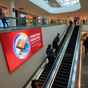 Flat Walkway Escalators for Passenger
