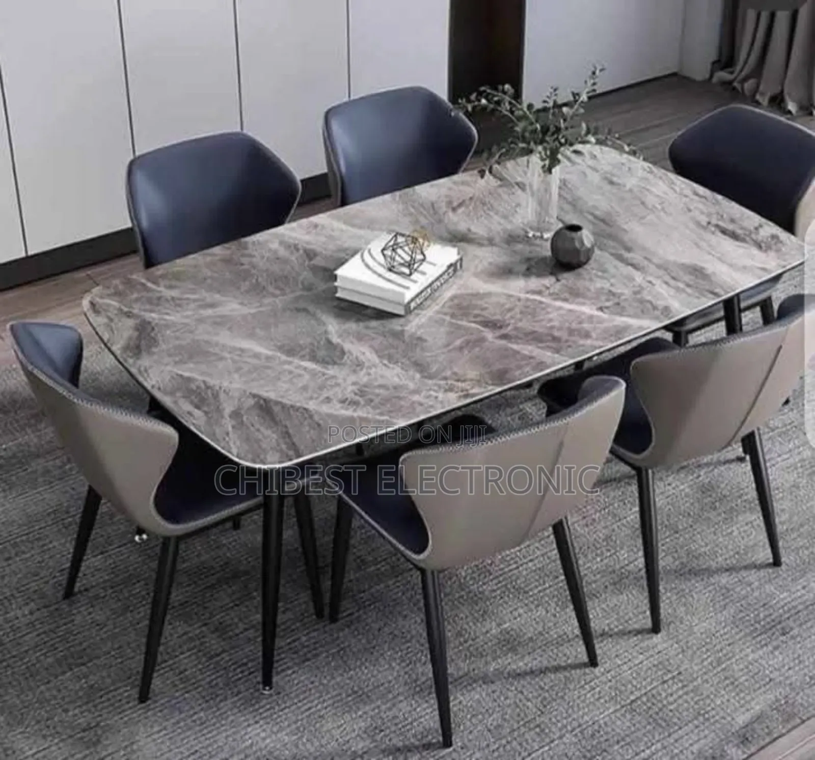 Bule Color Dining Table