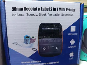 58mm Receipt & Label 2in1 Mobile Printer