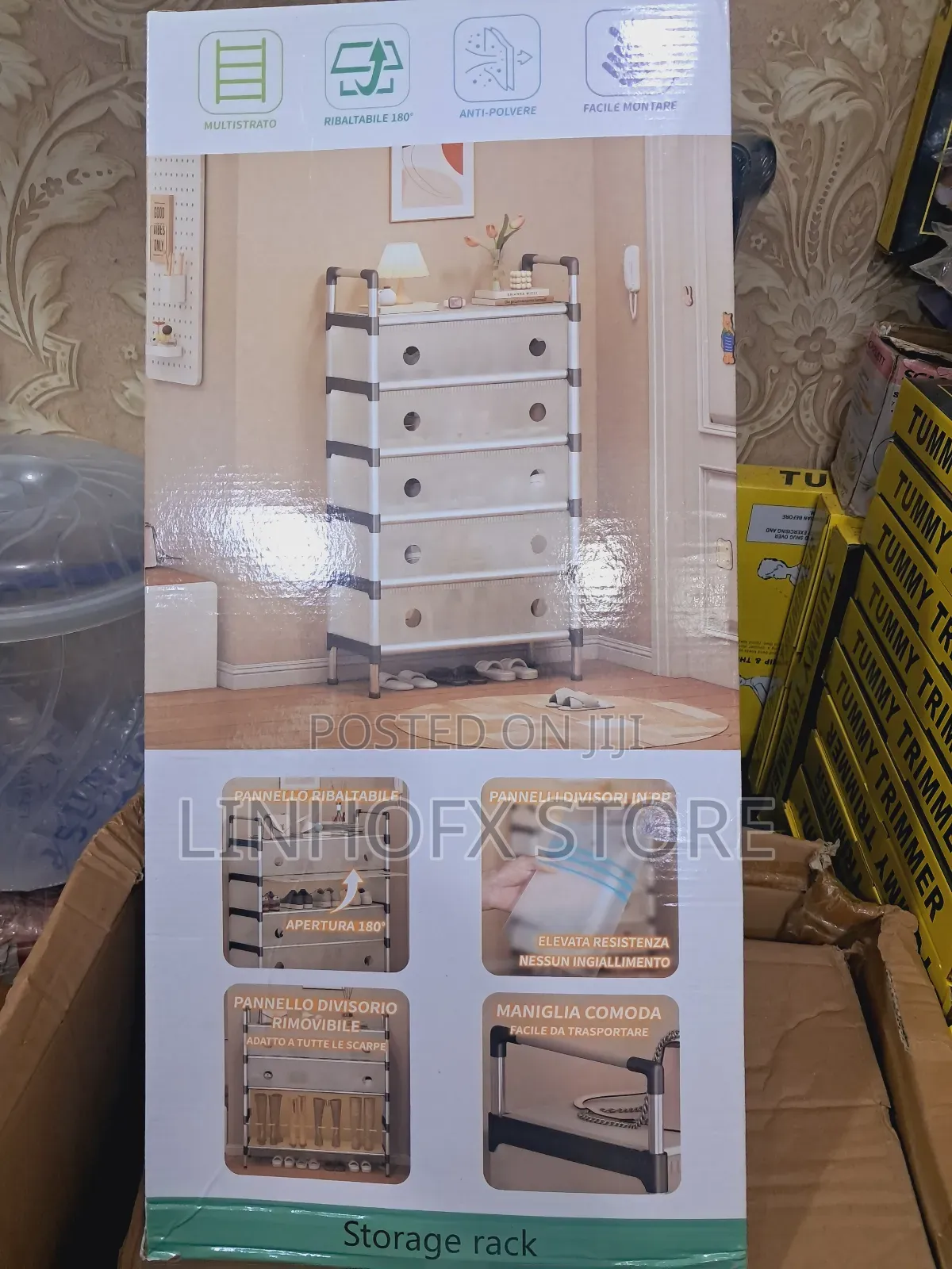 Storage Cover Shoe Rack