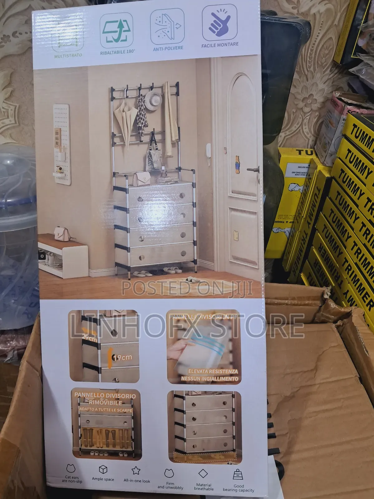 Storage Cover Shoe Rack