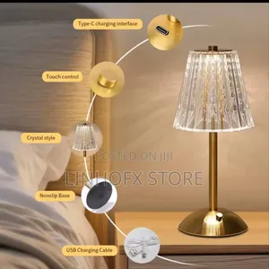 Rechargeable Crystal Led Light