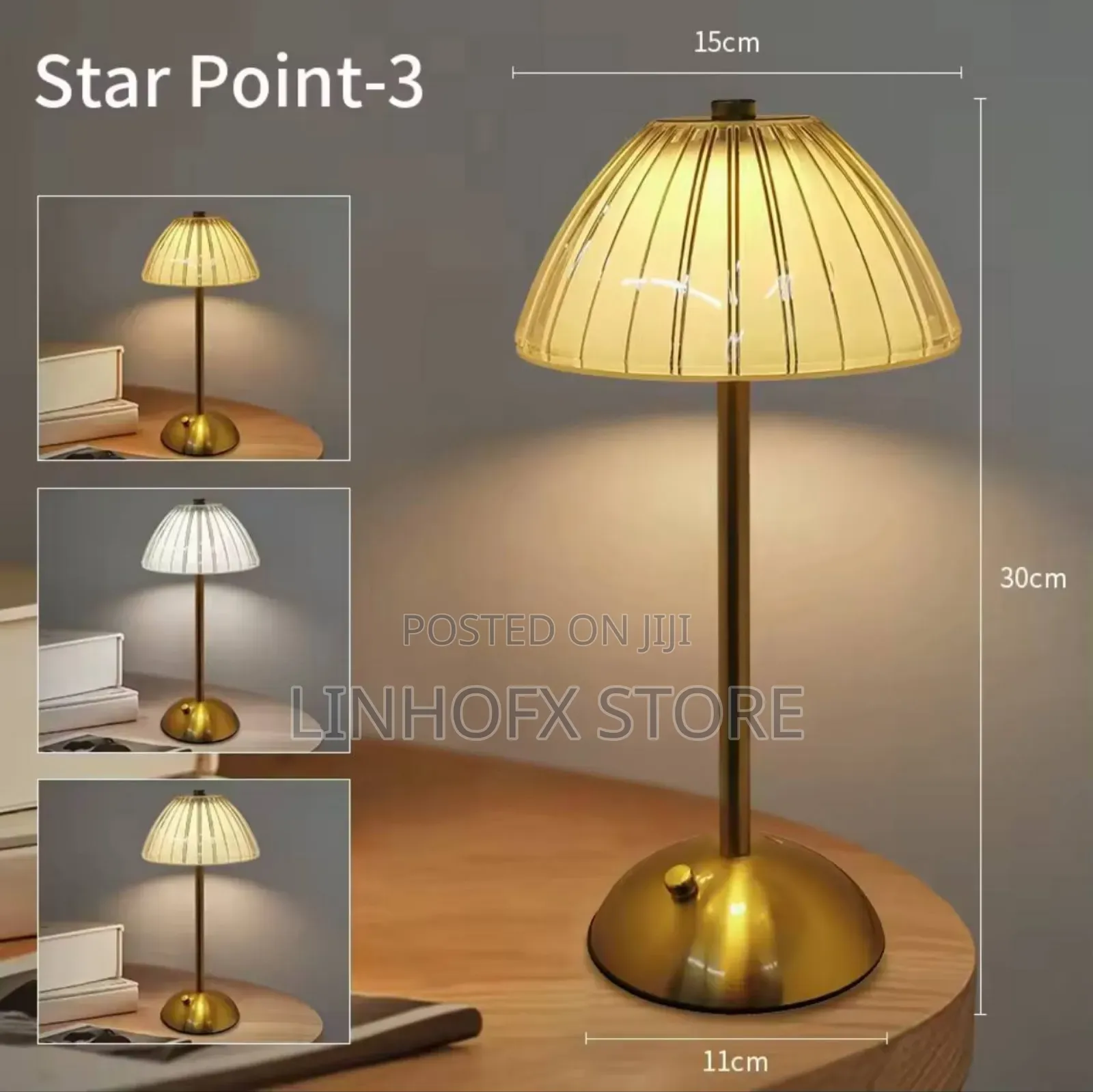 Rechargeable Crystal Led Light