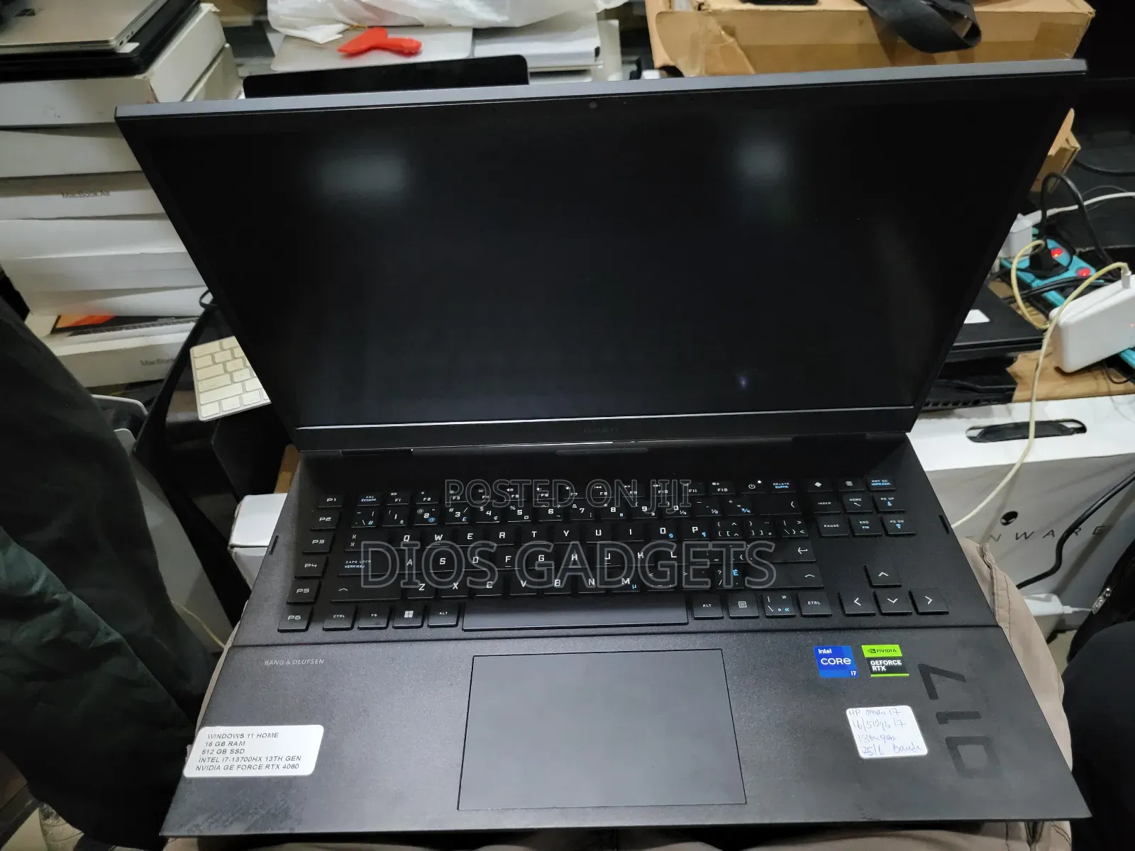 Laptop HP Omen 17 8GB Intel Core I7 SSD 512GB