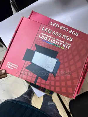 Led 600 Rgb Professional Photo & Video Led Light Kits