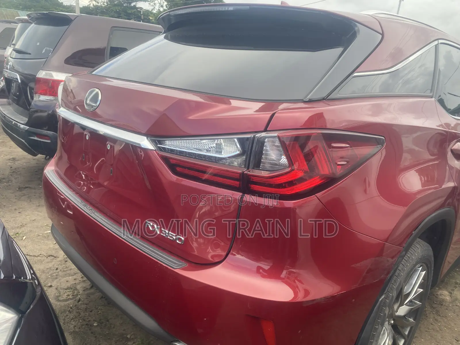 Red Lexus Rx 350 Rear Lexus RX 350 2019 Red in Amuwo-Odofin - Cars, Moving Train Ltd | Jiji.ng