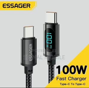 100w C to C Fast Data Cable for Macbook Laptop iPhone 15