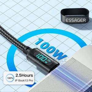 100w C to C Fast Data Cable for Macbook Laptop iPhone 15