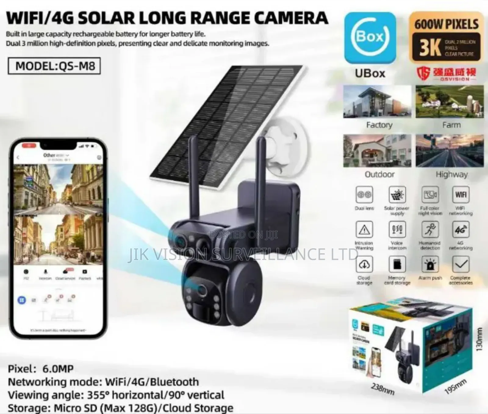 Double Lens Pir Camera for Any Environment