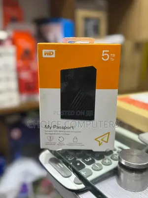 Wd My Passport - 5tb (Black)