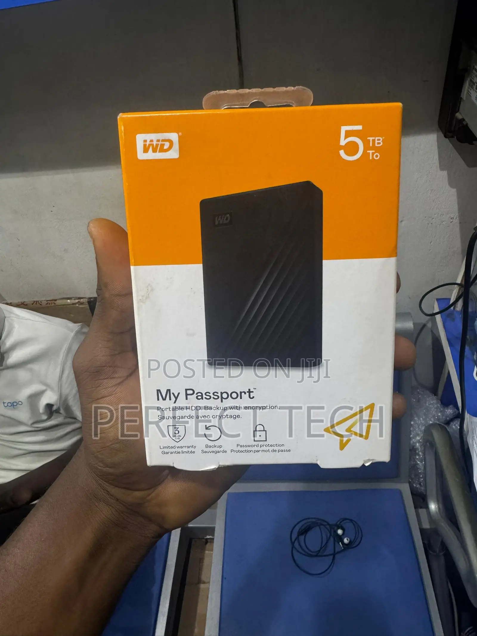 Wd 5tb My Passport (Black)
