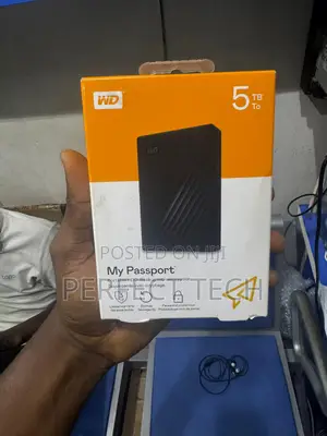 Wd 5tb My Passport (Black)