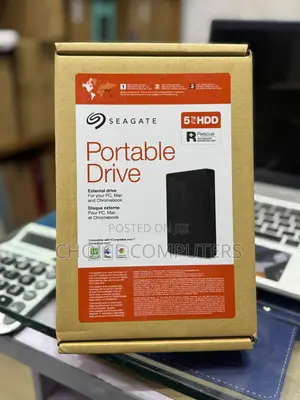 Seagate Portable Hard Drive 5tb For Mac & Windows [Black]