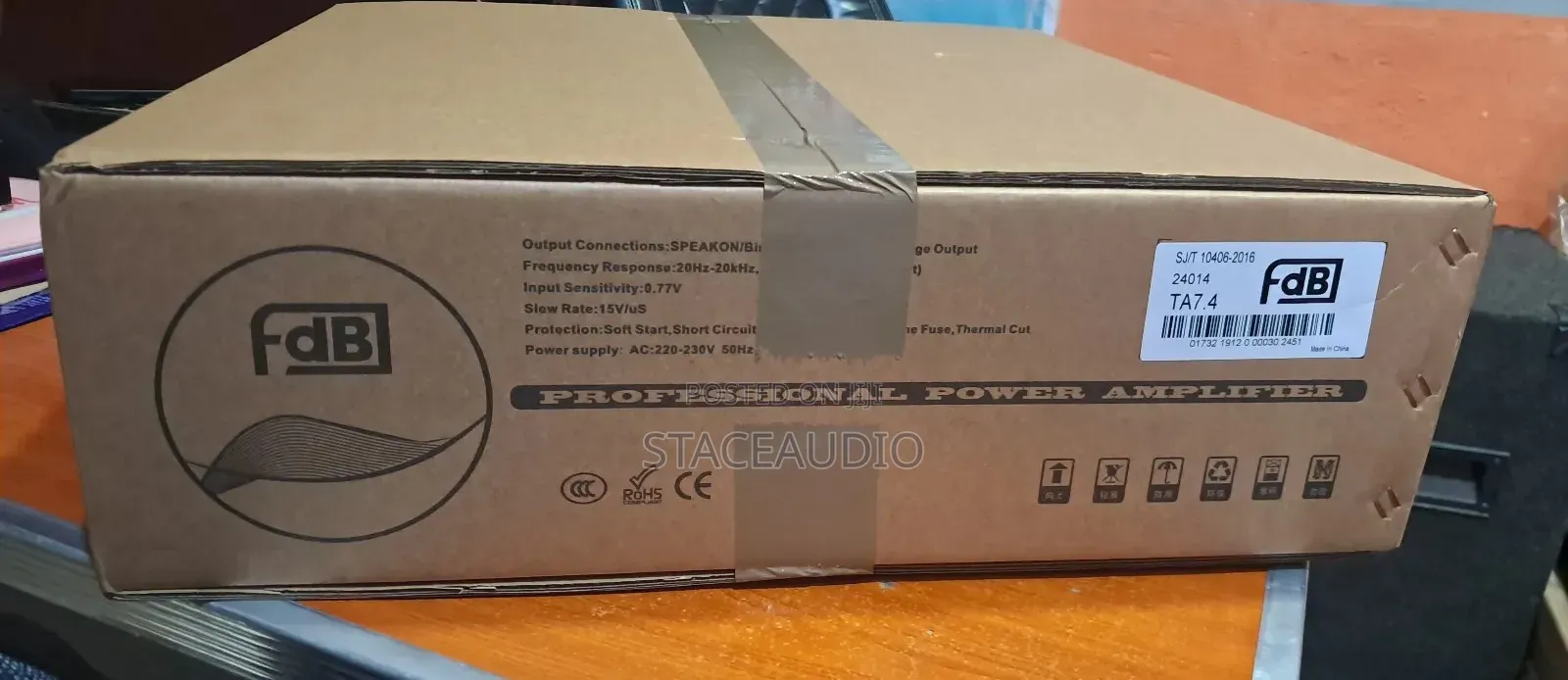 FDB Ta7.4 Power Amplifier With 4 Chanels