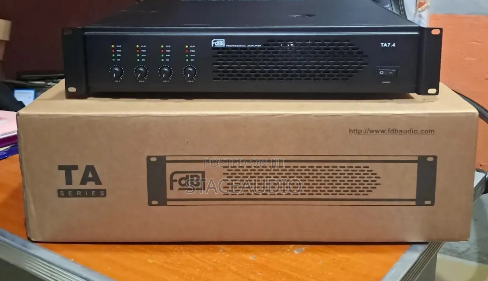 FDB Ta7.4 Power Amplifier With 4 Chanels