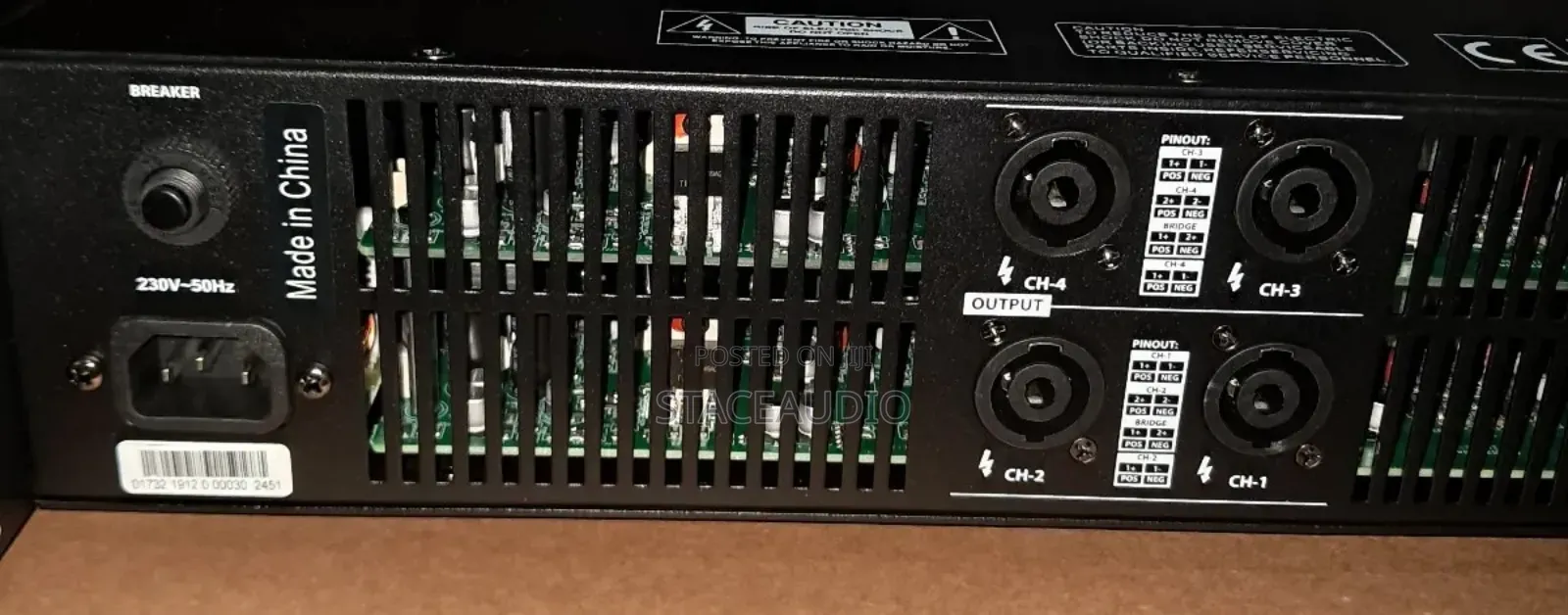 FDB Ta7.4 Power Amplifier With 4 Chanels