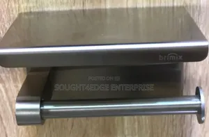 Black Paper Toilet Holder