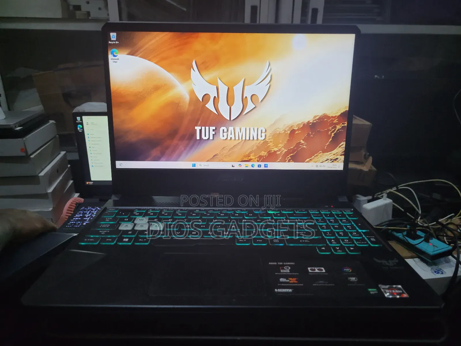 Laptop Asus TUF Dash F15 16GB AMD Ryzen 5 SSD 512GB
