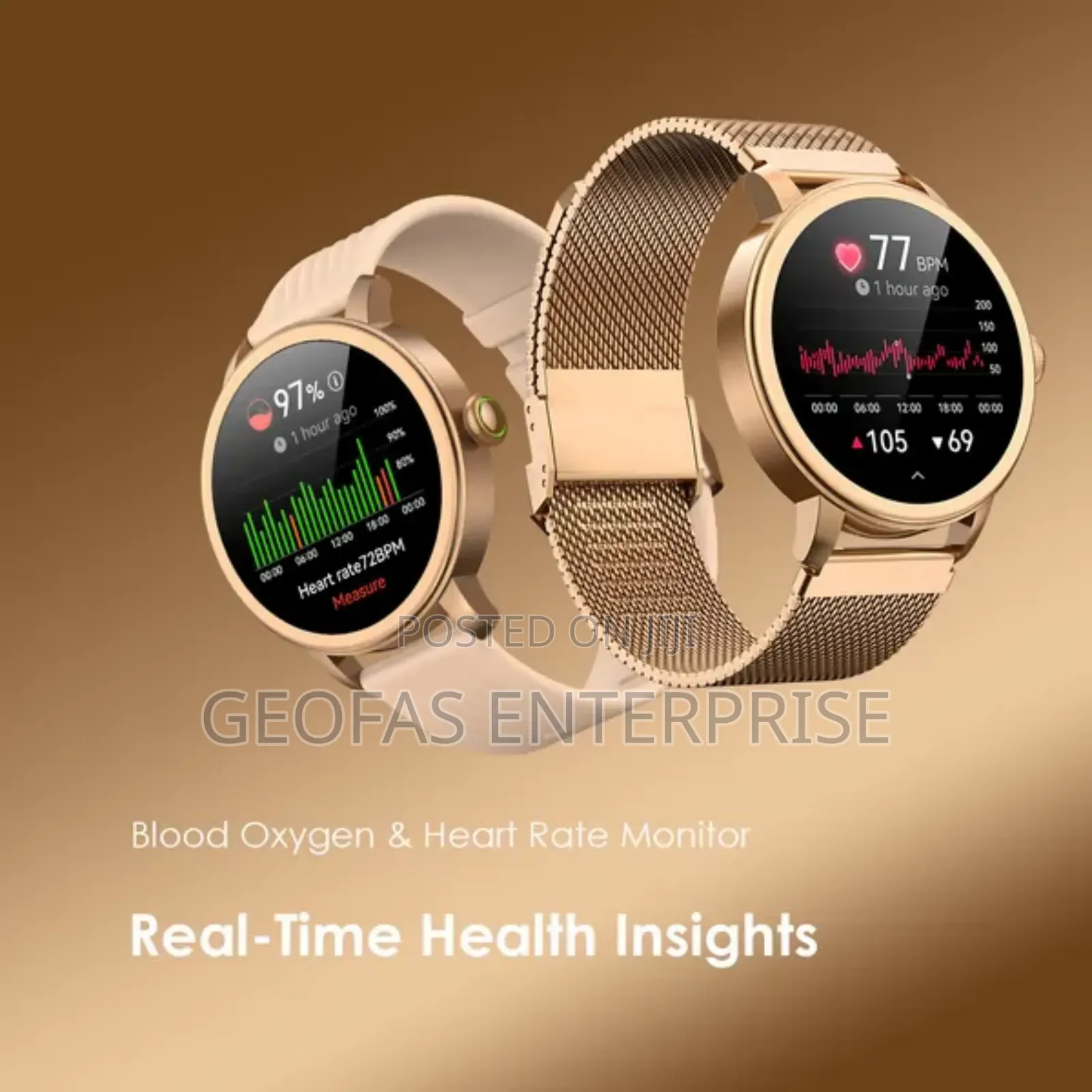 Oraimo Watch Muse 1.32” Amoled Ip68 Smart Watch