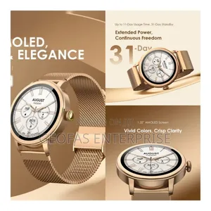Oraimo Watch Muse 1.32” Amoled Ip68 Smart Watch