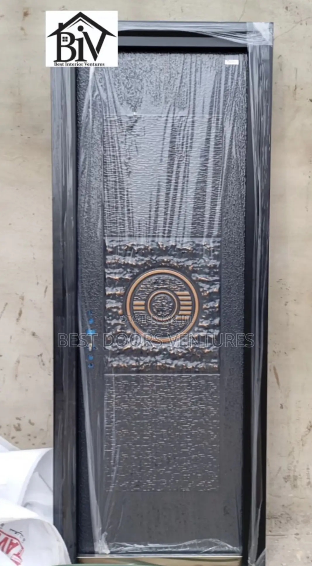 3ft by 8ft Front Security Door