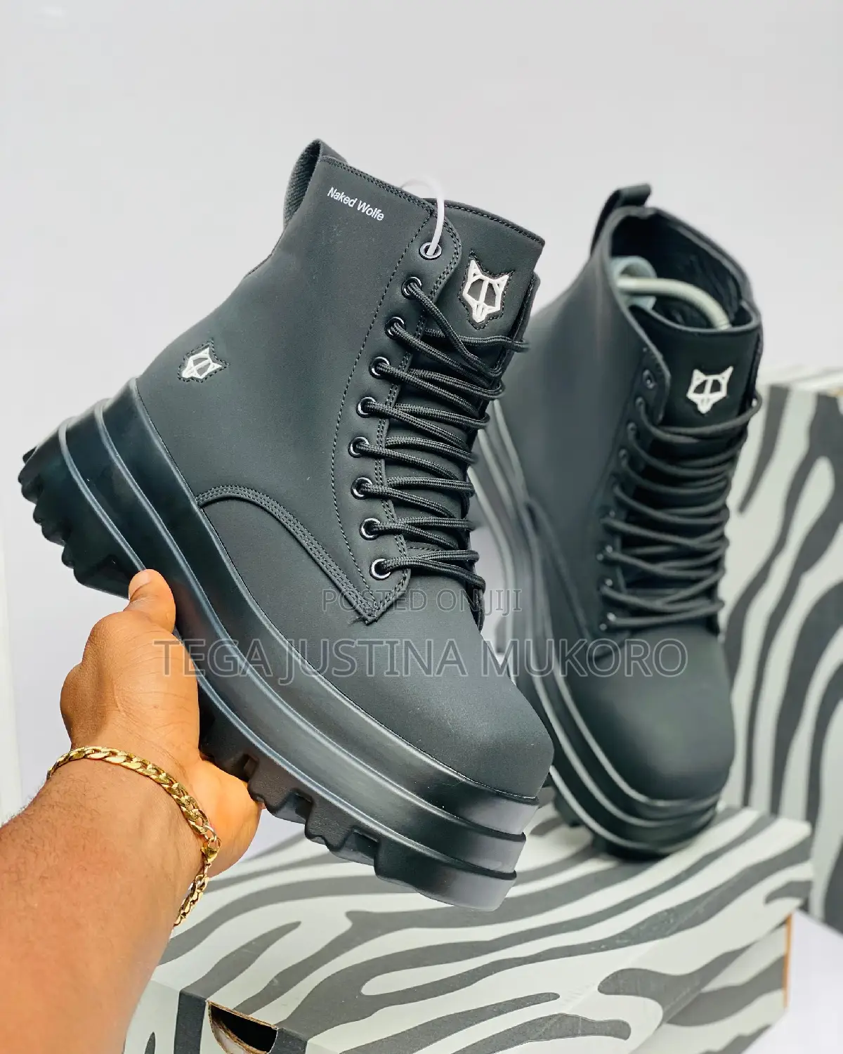 Latest Design Naked Wolfe Men's Boots
