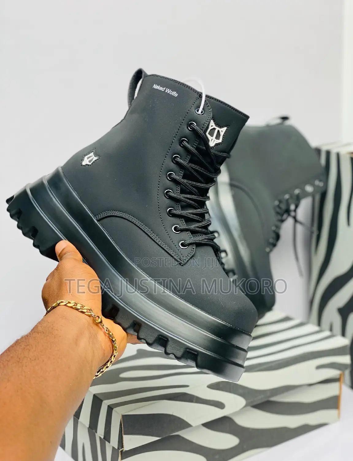 Latest Design Naked Wolfe Men's Boots