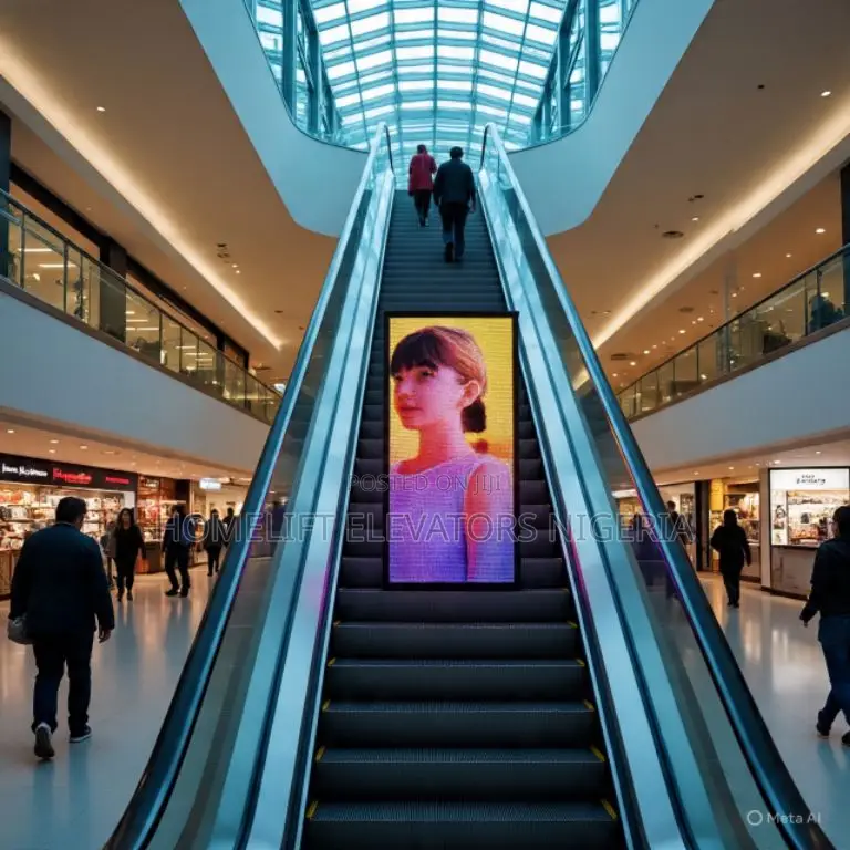 Mall Elevators Escalators