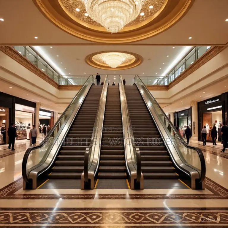 Two Outside Escalators