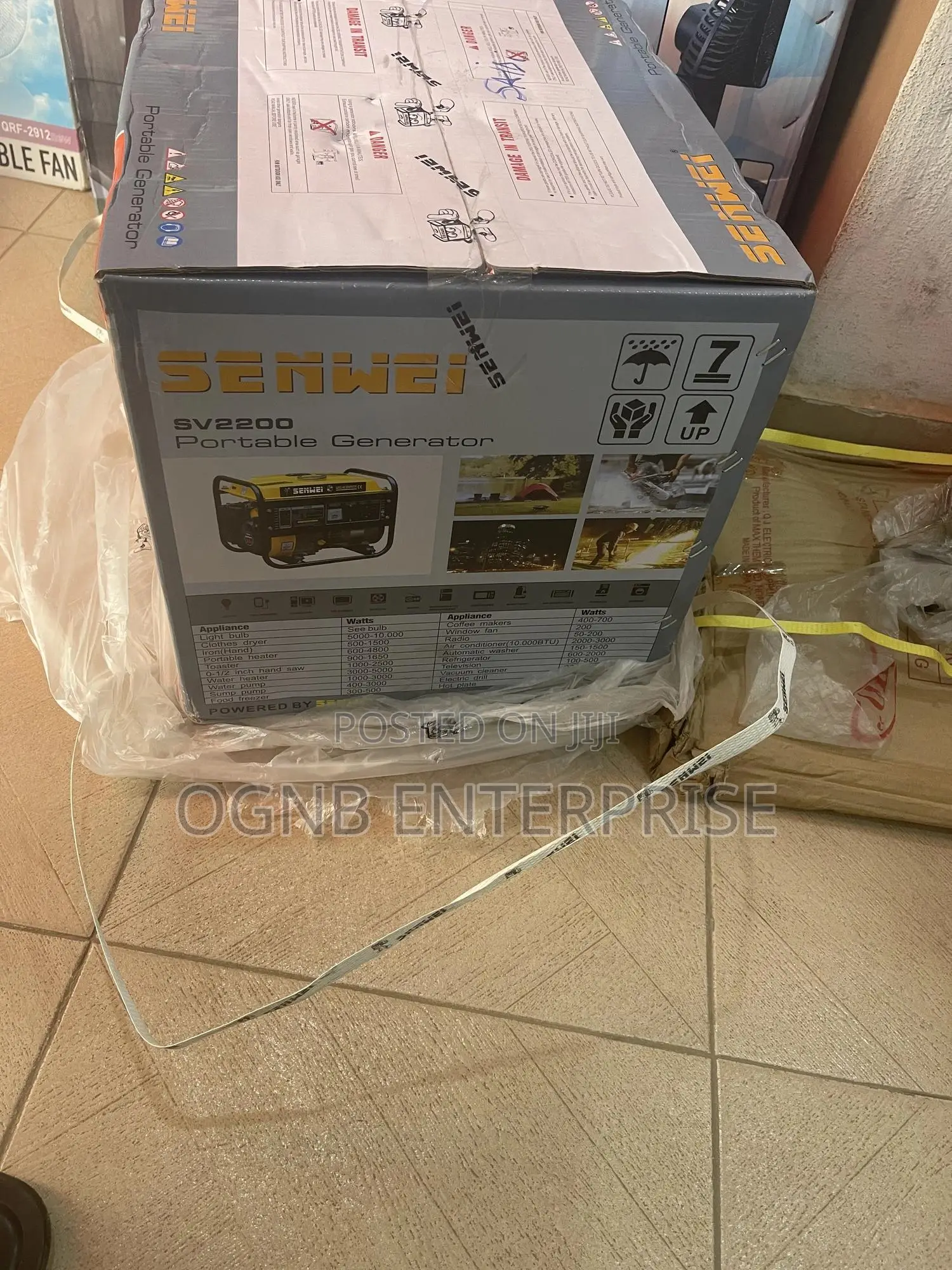 Senwei Sv220 Portable Generator