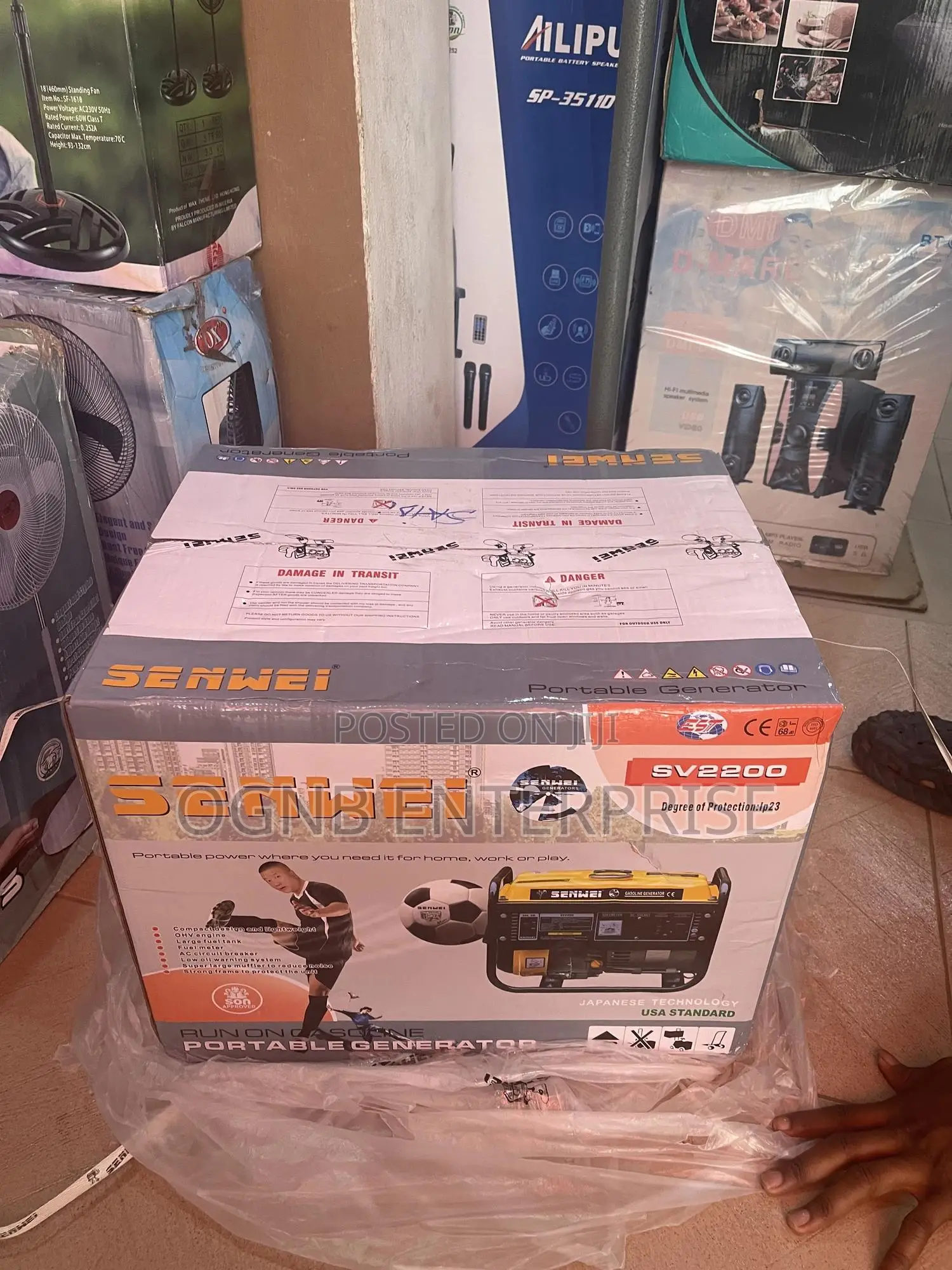 Senwei Sv220 Portable Generator